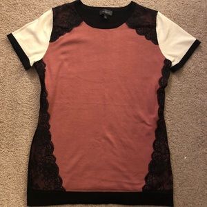 The Limited - Short Sleeve Dress Top